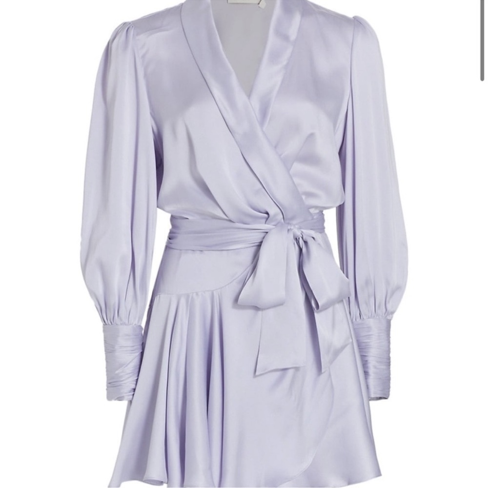 Zimmerman Silk Wrap Dress